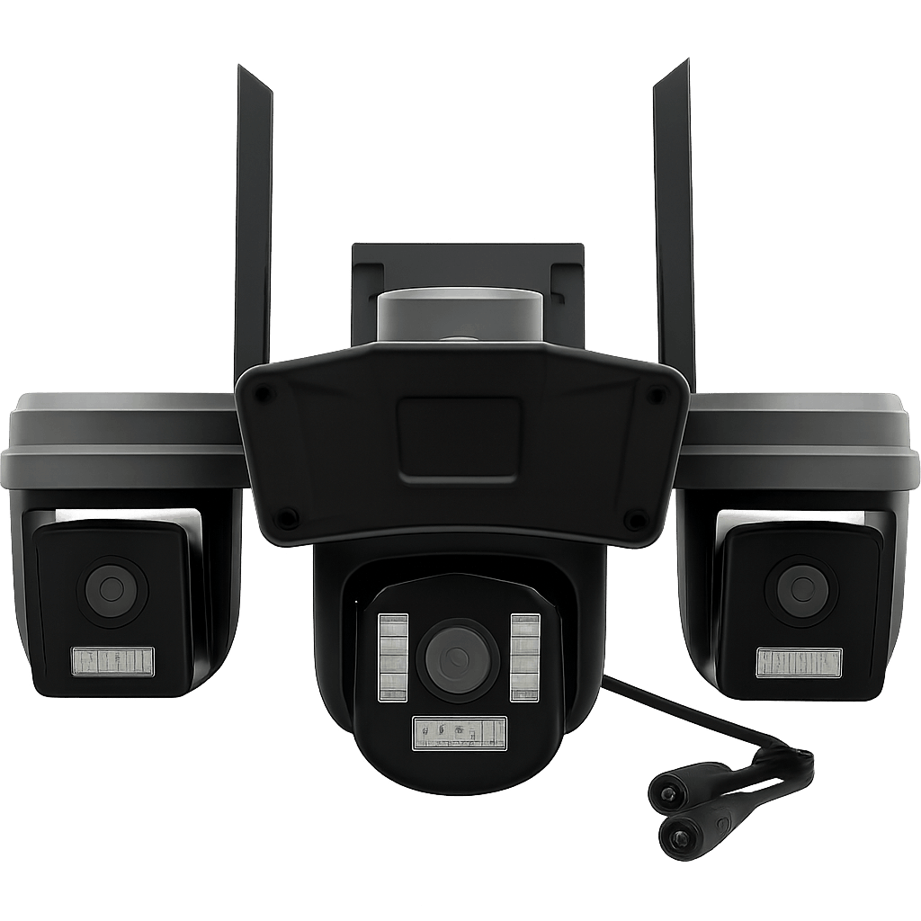 penuvalcctv (92) مینی اسپیدام سه لنز OKAM PRO مدل L1